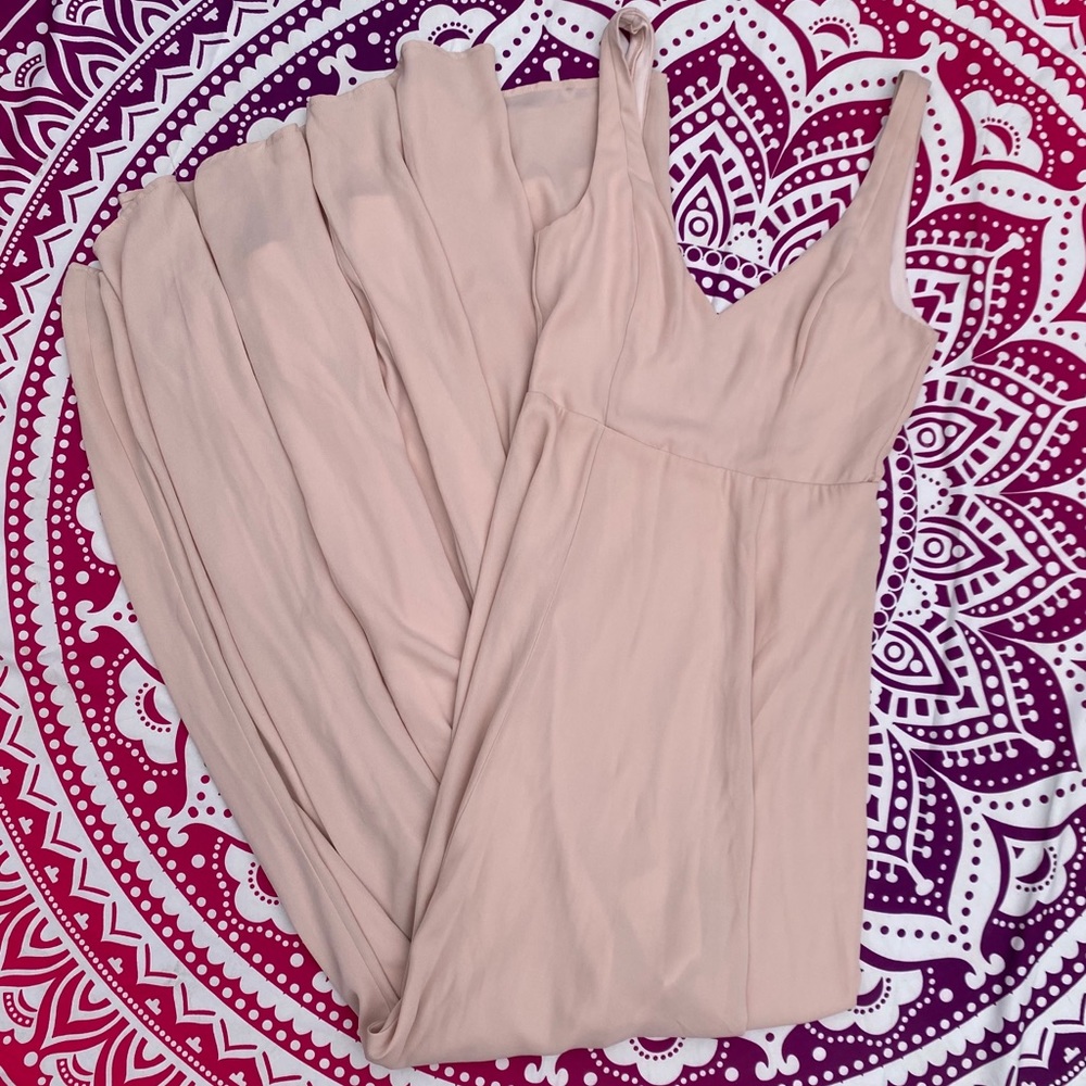 Show Me Your MuMu Jenn Dusty Blush Bridesmaid Gown